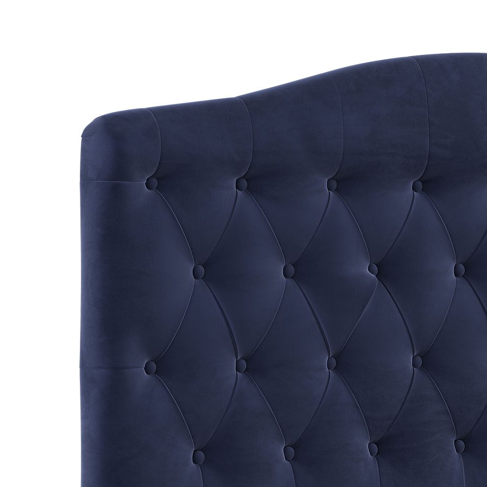 Windsor Super King-size Ottoman Storage Bed in Sunningdale Indigo Fabric 7