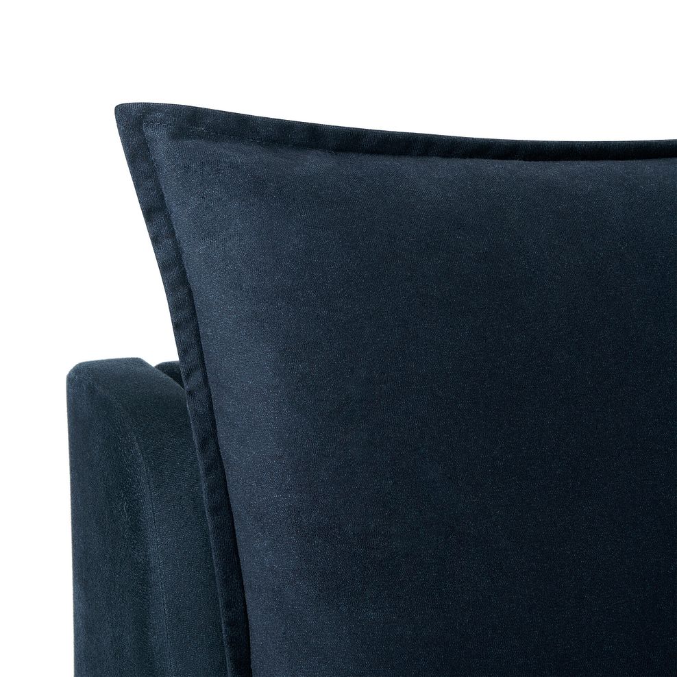 Wren King-Size Ottoman Bed in Smooth Midnight Fabric 11